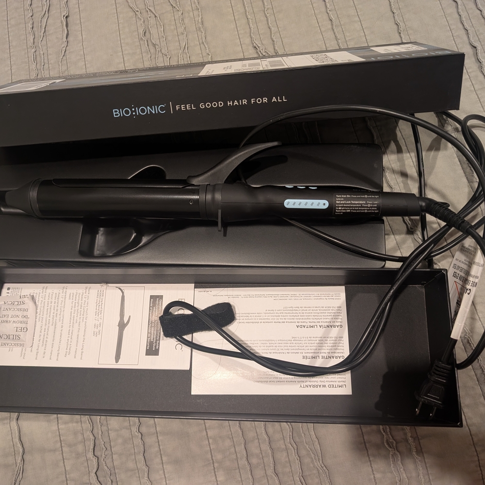 Bio Ionic Black Curling Iron
